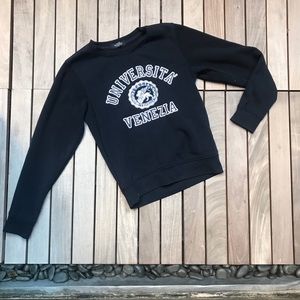 Star Venezia | Navy Blue Crew Neck Sweater